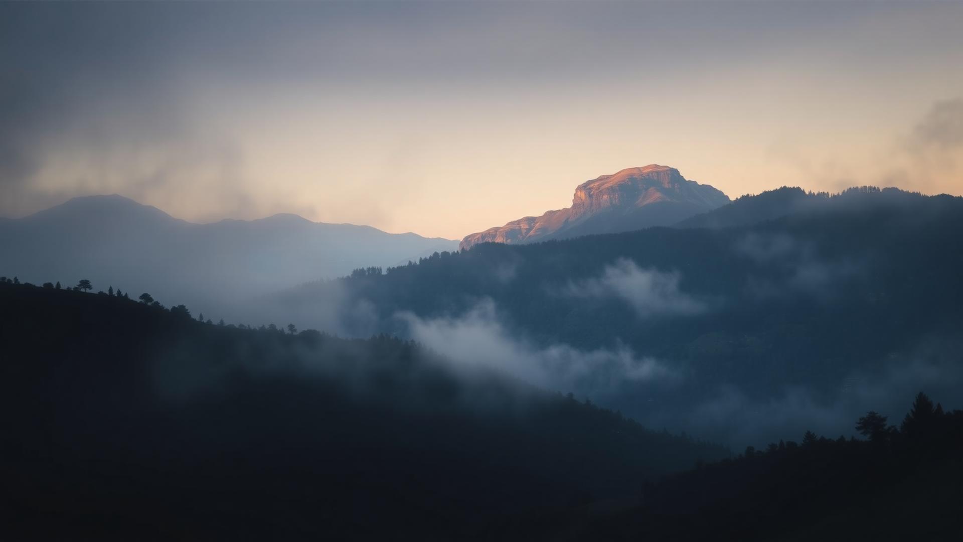 Rolling Tuscan hills at dawn — the kind of travel photo VoyaLoom turns into an album